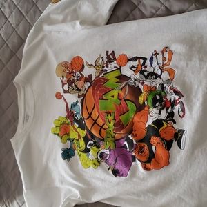 Space jam men's long sleeve T-shirt